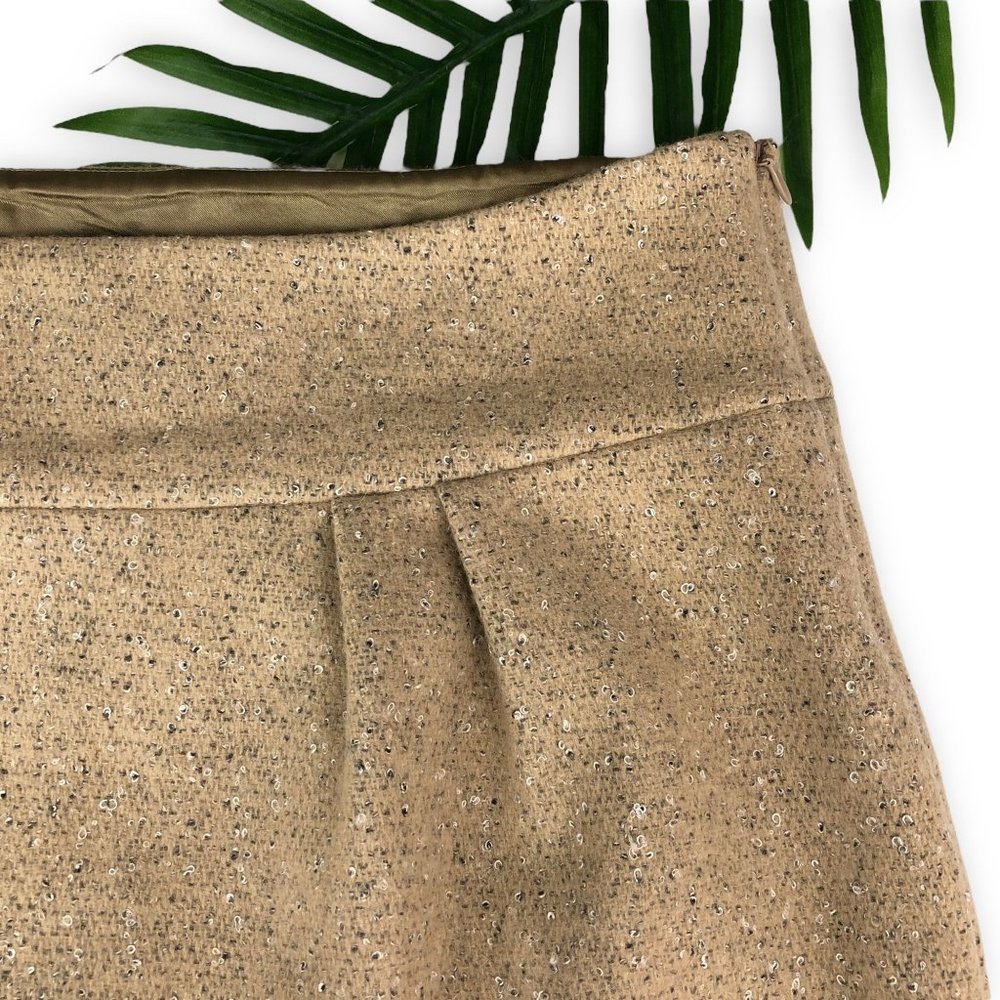 Philosophy Di Alberta Ferretti Camel Wool Skirt - Picture 4 of 9